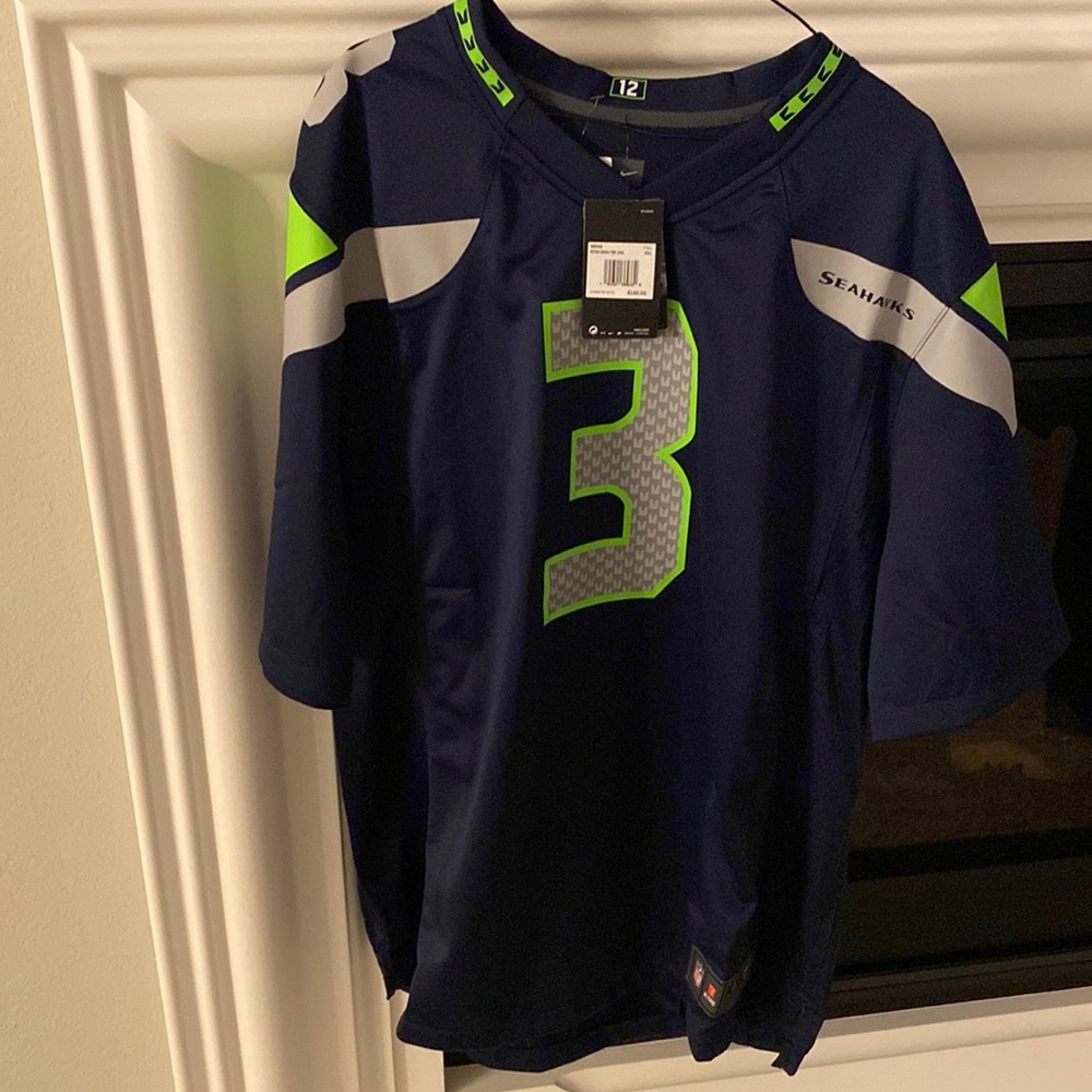 Russell Wilson-number 3 Jersey Seahawks
